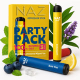 NAZ Stick Electric Nasal Stick- Party Pack - 3 Pack (Tk)