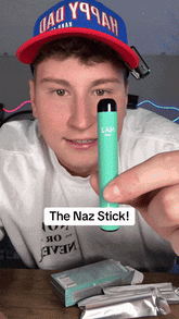 Naz Stick Electric Nasal Inhaler - Peppermint Ice- 3 per Pack