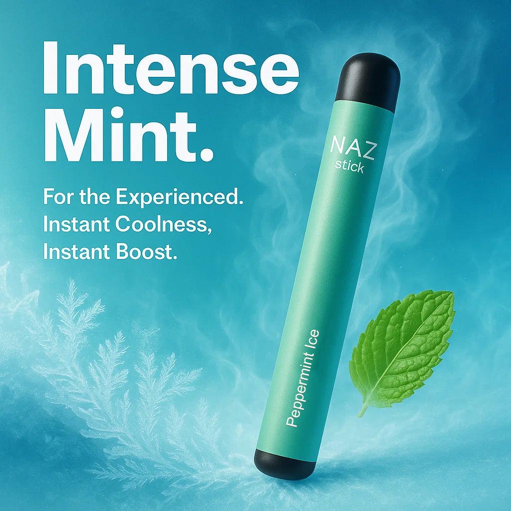 Naz Stick Electric Nasal Inhaler - Peppermint Ice - Nazstick