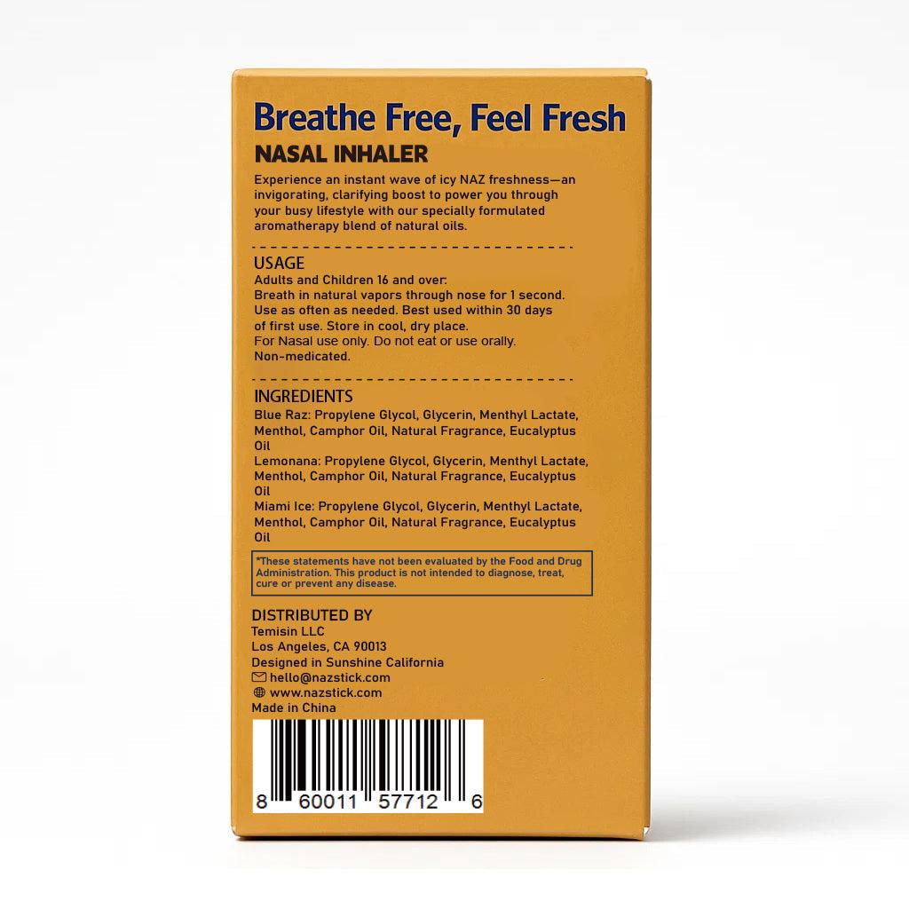 Naz Stick Electric Nasal Inhaler - Party Pack - Nazstick